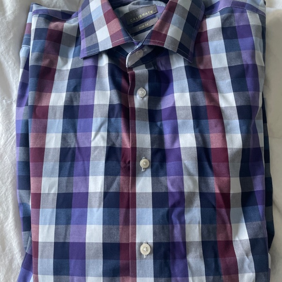 EUC Calibrate checked button down - 16.5 x 36/37 - Picture 10 of 10